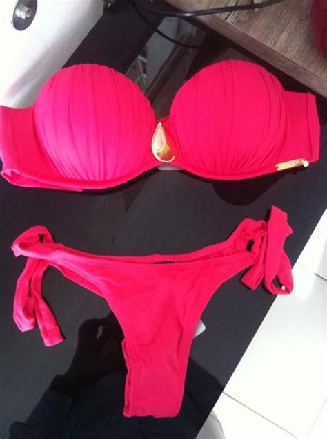 Hot Pink Bikini Hot Pink Bikini Bathing Suits Bikinis