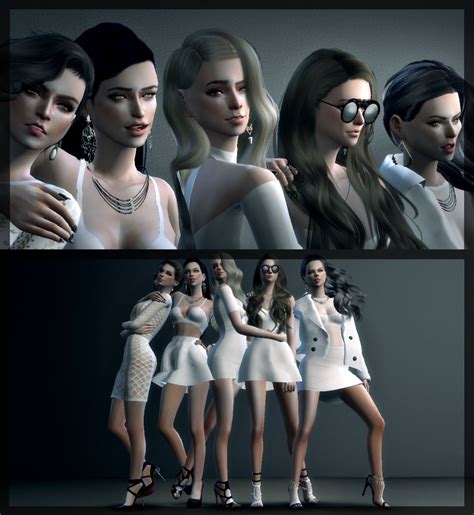 group pose  pose pack version sims  sims  teen sims