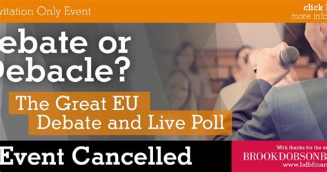 brexit debate cancelled fdyl headstar