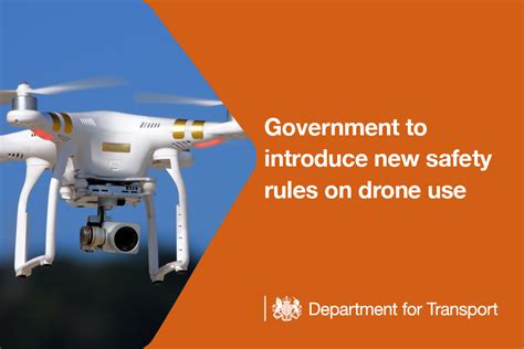 drones   registered  users  sit safety tests   government rules govuk