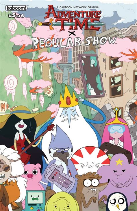 Preview Of Adventure Time Regular Show 5