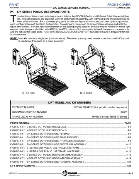 ricon wheelchair lift wiring diagram wiring expert group