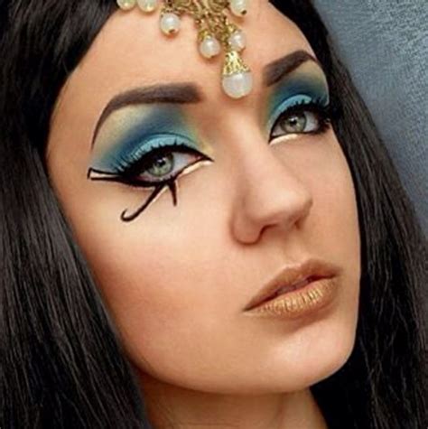 cleopatra egyptian godess halloween makeup no copyright to me i do