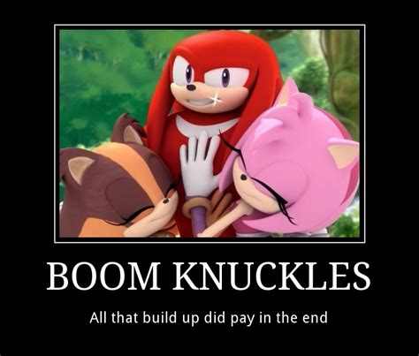 Boom Knuckles Sonic The Hedgehog Know Your Meme