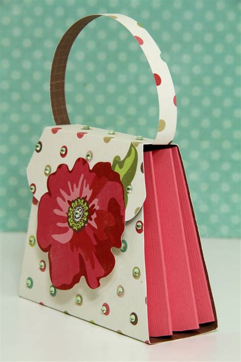 paper boutique   turn  cricut purse     purse