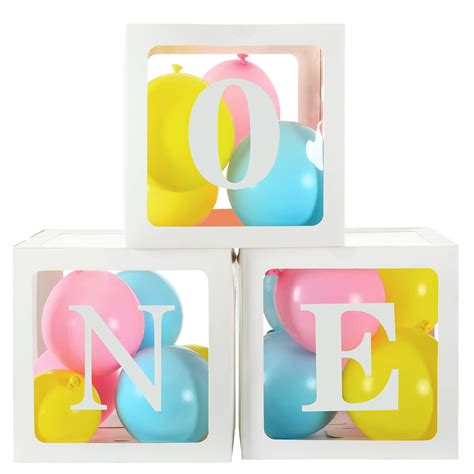 buy  year  baby boy birthday decoration balloon boxes  letters  baby shower