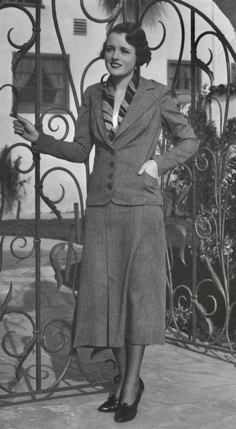 Pin By 1930s 1940s Women S Fashion On 1930s Suits 1930s Fashion 30s