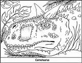 Kentrosaurus sketch template
