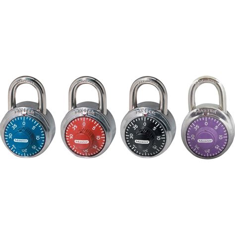 wholesale master lock colored dial combination padlocks mlkd
