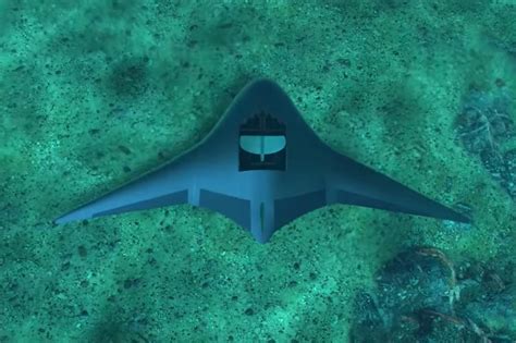 manta ray la darpa devoile  drone militaire digne de la science fiction