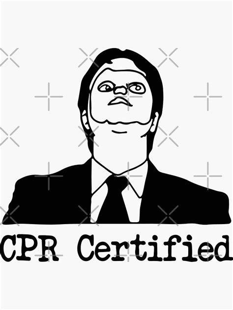 cpr certified sticker  sale  shaletrp redbubble