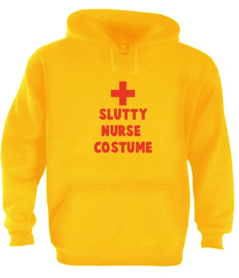 slutty nurse costume hoodie cheap easy quick halloween costume party