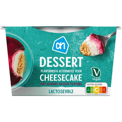 ah plantaardig dessert cheesecake bes reserveren albert heijn