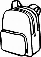 Backpack Coloring Drawing Simple Clipart Easy Hand Clipartmag Button Through Kolorowanki Grab Otherwise Right Zapisano Club sketch template