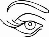 Preschool Clipartmag Senses Eyeball Peoples sketch template