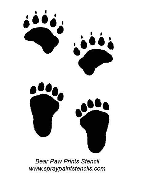grizzly bear paw clip art print clipart wikiclipart