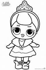 Lol Coloring Pages Surprise Doll Cute Printable Dolls Colouring Print K5worksheets Template Sketchite sketch template