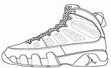 Jordan Coloring Air Drawing Shoes Pages Shoe Jordans Nike Clipart Retro Drawings Sketch Sneaker Sneakers Printable Template Draw Logo Notoriety sketch template
