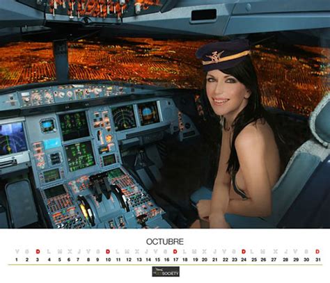 Air Comet Cabin Crew Strikes By Nude Calendar ~ World