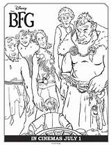 Bfg Friendly Giants sketch template