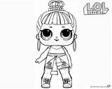Lol Coloring Pages Surprise Honey Bun Doll Printable Bettercoloring sketch template