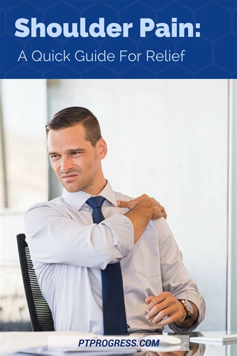 relieve shoulder pain tips   physical therapist