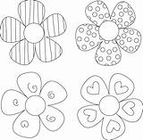 Flower Flowers Patterns Pattern sketch template