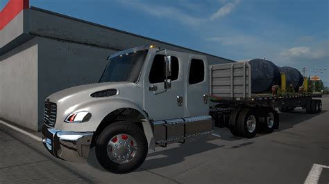 freightliner  crew cab  test ats youtube