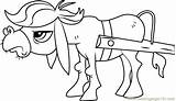 Coloring Cranky Doodle Donkey Pony Friendship Magic Little Pages Coloringpages101 Online sketch template