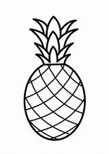 Ananas Pineapple Abacaxi Fruits Benjaminpech Pintarcolorir Fruta Piña Pernambuco Colornimbus Clipartmag Você Abrir sketch template