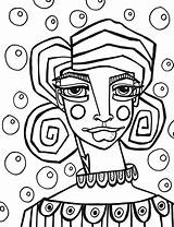 Coloring Pages Funky Jenny Manno Faces Digitally Draw Unique Own Upload Color Style sketch template