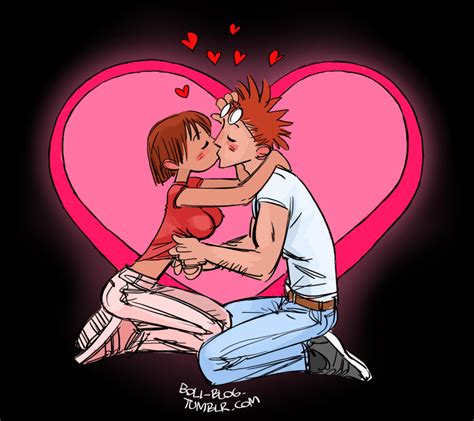 Rule 34 Ass Au Artist Boli Blog Breasts Couple Heart Shape Kissing