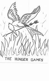 Everdeen Katniss sketch template
