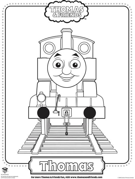 printable thomas  train coloring pages