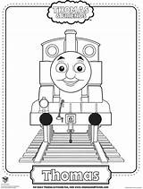 Thomas Coloring Tank Pages Engine Train Print Printable Size sketch template