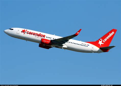 corendon airlines europe boeing  ng max  cxb photo  airfleets aviation