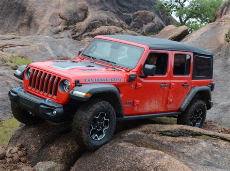 jeep wrangler rubicon xe  drive trail rated meets electrification