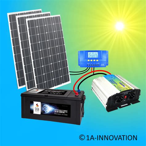 solar  ah komplettes  solarspeichersystem  watt solaranlage