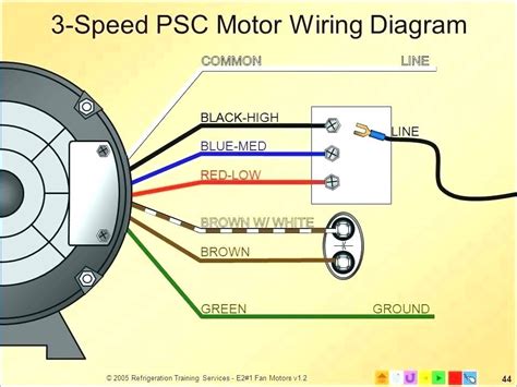 diagram fan motor wiring draw