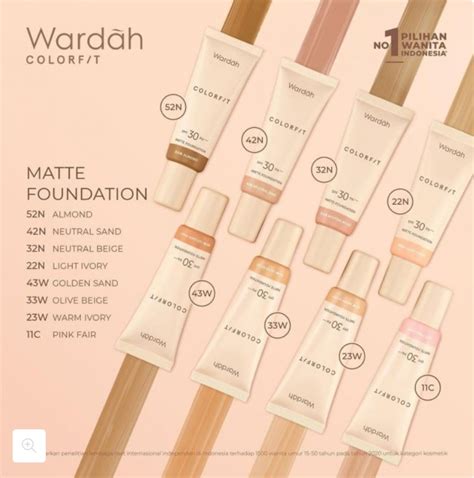 tuty saca review wardah colorfit matte foundation shade olive beige
