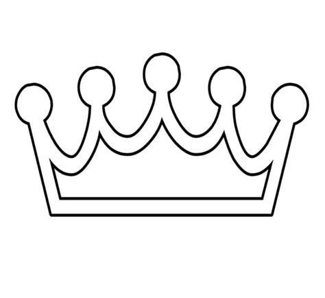 crown template crown template crown printable crown pattern