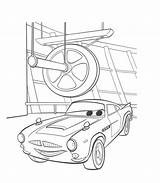 Finn Mcmissile Cars Coloring Printable Pages Colouring Ecoloringpage Shiftwell Holley sketch template