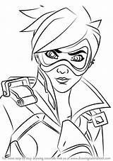 Genji Overwatch Coloring Pages sketch template