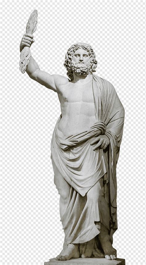 zeus statue  zeus  olympia artemision bronze marble sculpture
