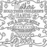Coloring Pages Mom Adult Mother Quotes Mothers Printable Color Choose Board Mandala Books Meaningful Tattoo sketch template