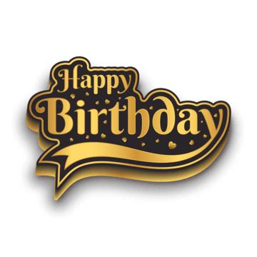 golden text style vector hd images golden  happy birthday text luxury style  birthday