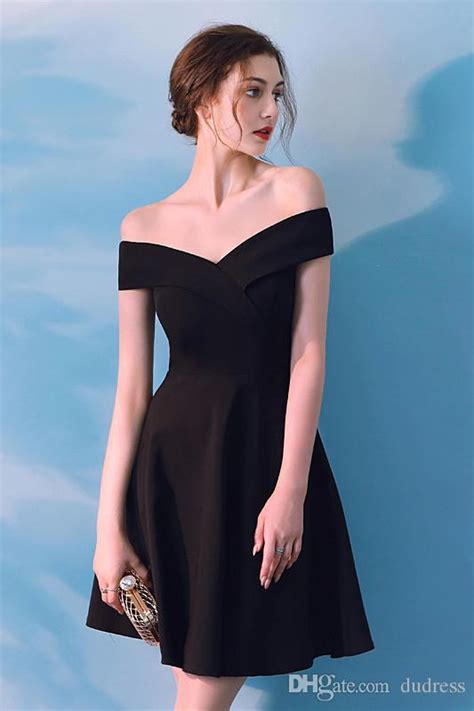 Elegant Sexy Little Black Dress Black Cocktail Dress