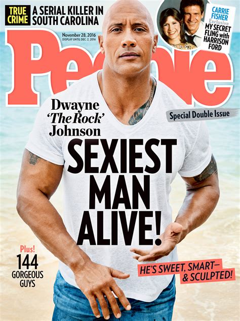 the rock is people magazine s sexiest man alive for 2016 time