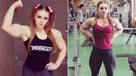 russian barbie bodybuilder body building women fit girl motivation