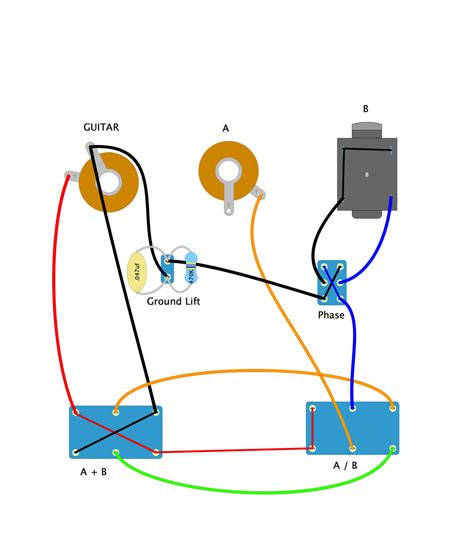 passive aby pedal ground lift questions telecaster guitar forum